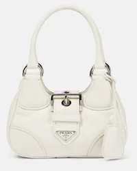 Prada Borsa a spalla Moon Small in pelle Bianco