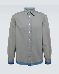 Loewe Camicia di jeans Grigio