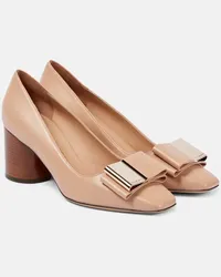 Ferragamo Pumps Lena in pelle Marrone