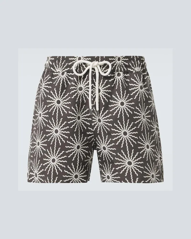 Frescobol Carioca Costume da bagno Rio con stampa Verde