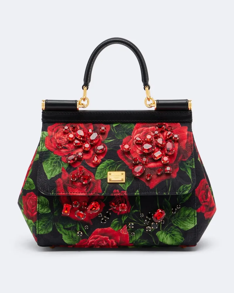 Dolce & Gabbana Borsa a mano Sicily Small Multicolore