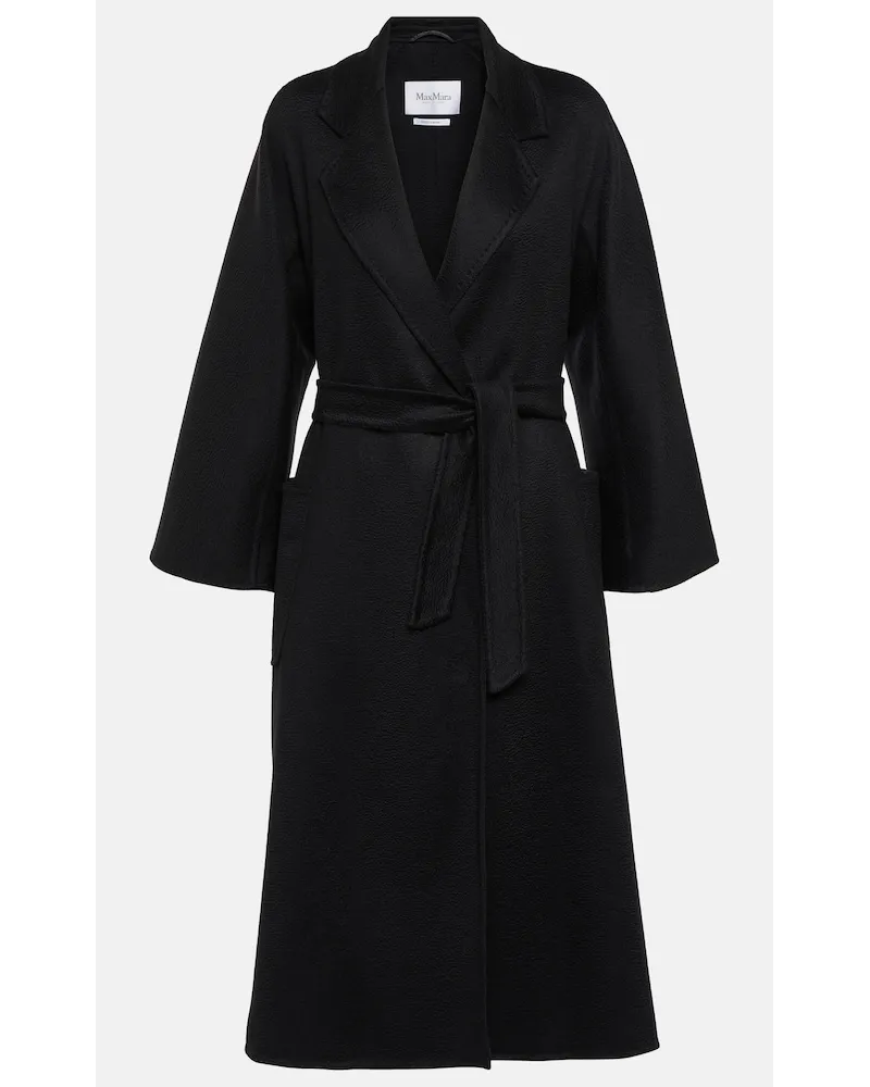 Max Mara Cappotto Ludmilla in cashmere Nero
