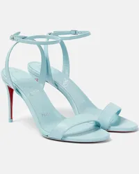 Christian Louboutin Sandali Loubigirl 85 in pelle Blu