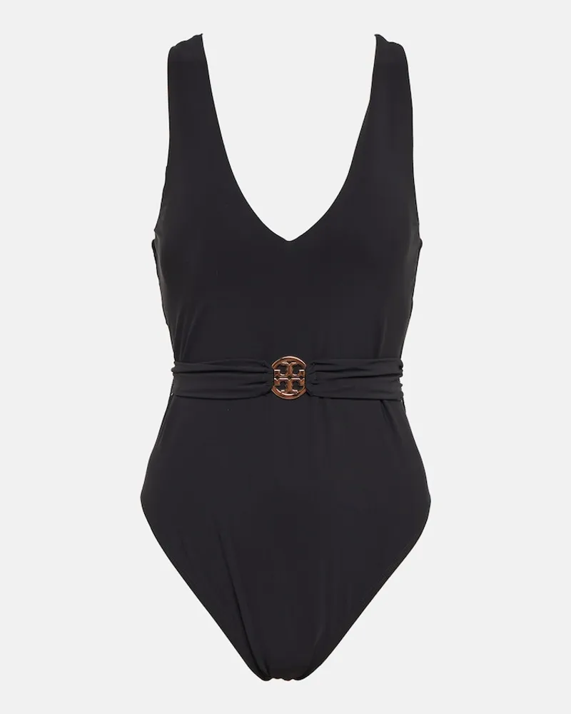 Tory Burch Costume intero Miller con cintura Nero