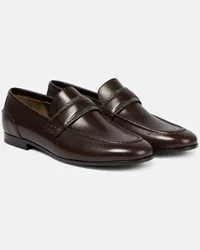 Brunello Cucinelli Mocassini in pelle Marrone