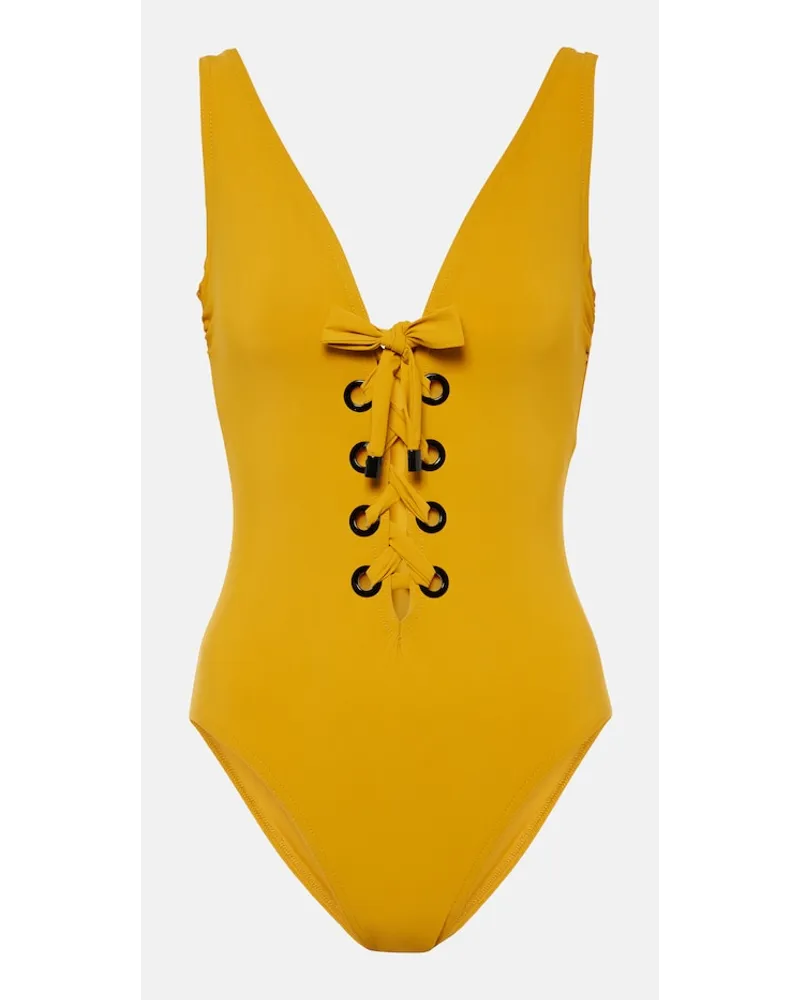 Karla Colletto Costume intero Lucy Giallo