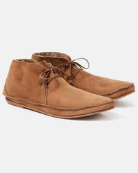 The Row Mocassini Tyler in suede Marrone