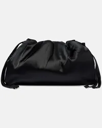 TOVE Clutch Large in raso Nero