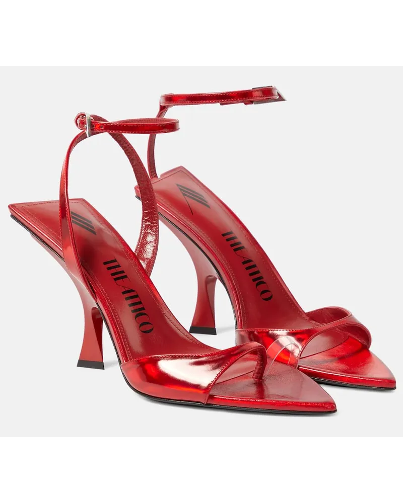 ATTICO Sandali in pelle Rosso