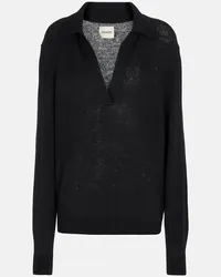 KHAITE Pullover Jo in cashmere Nero