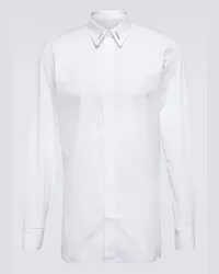 Givenchy Camicia in popeline di cotone Bianco