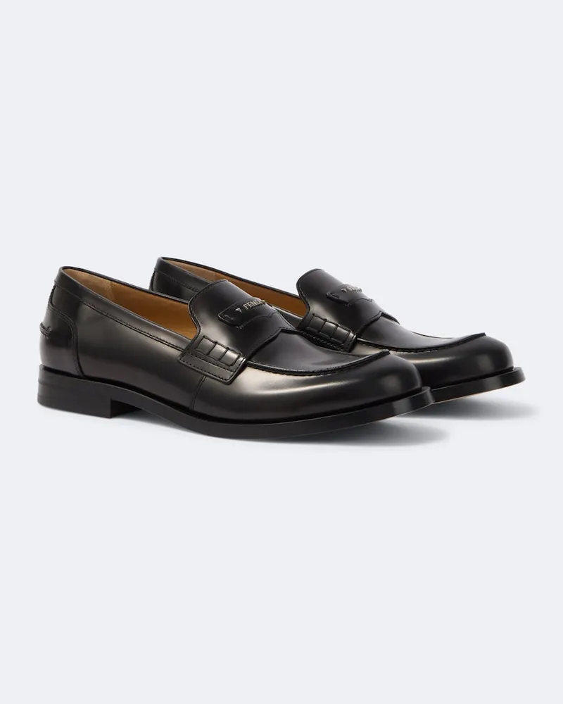 Fendi Mocassini Fendi Ateneo in pelle Nero