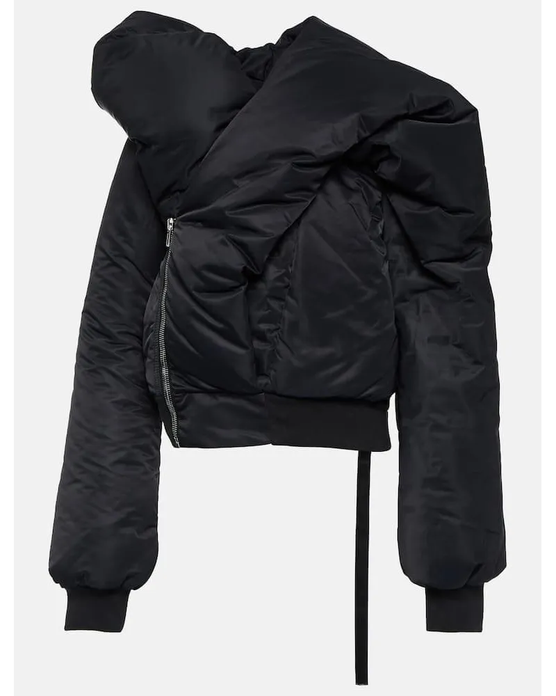 Rick Owens Giacca imbottita oversize Doll Nero