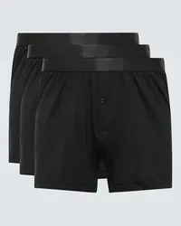 CDLP Set di tre boxer Nero