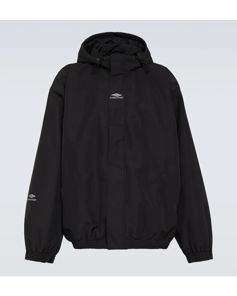 Balenciaga Giacca da sci 3B Sports Icon Nero