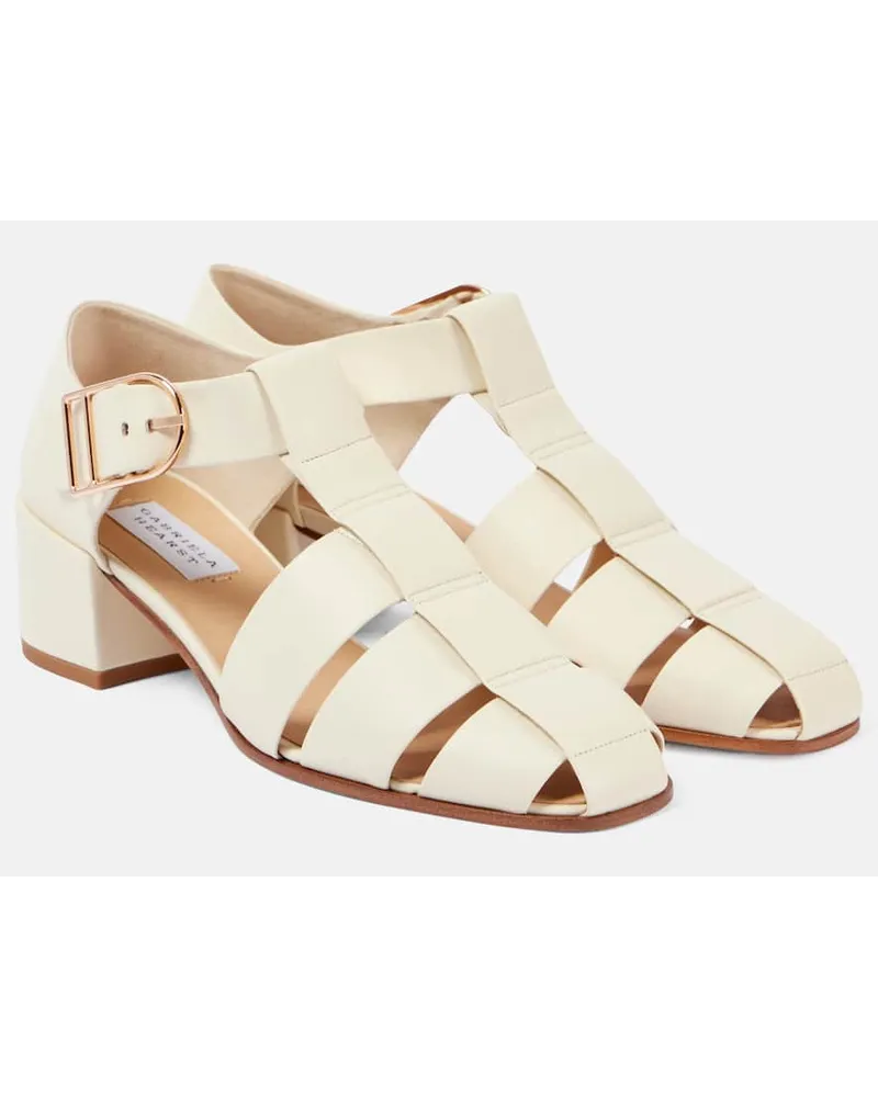 Gabriela Hearst Sandali Lyle in pelle Bianco