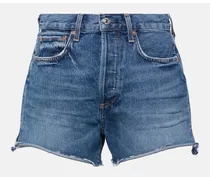 Shorts di jeans Marlow a vita media