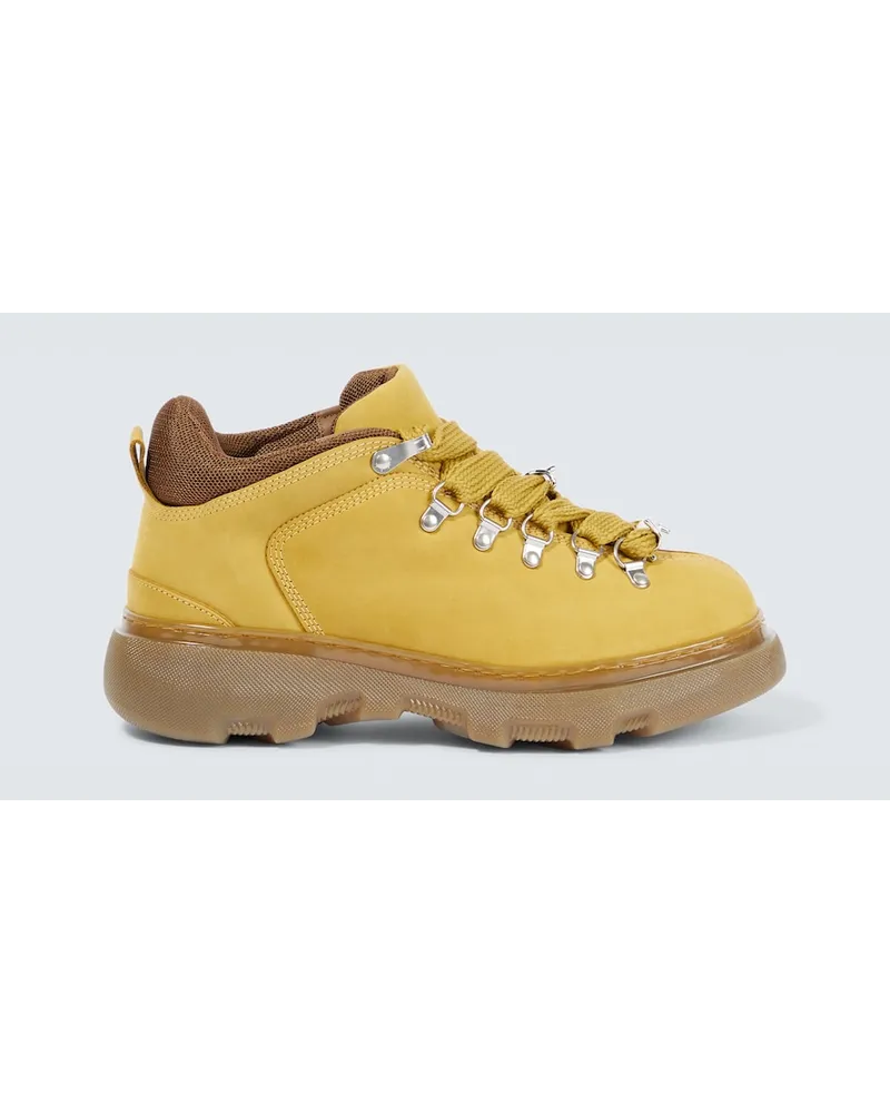 Burberry Stivaletti in pelle Giallo