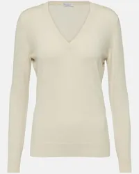 Brunello Cucinelli Pullover in cashmere Neutro