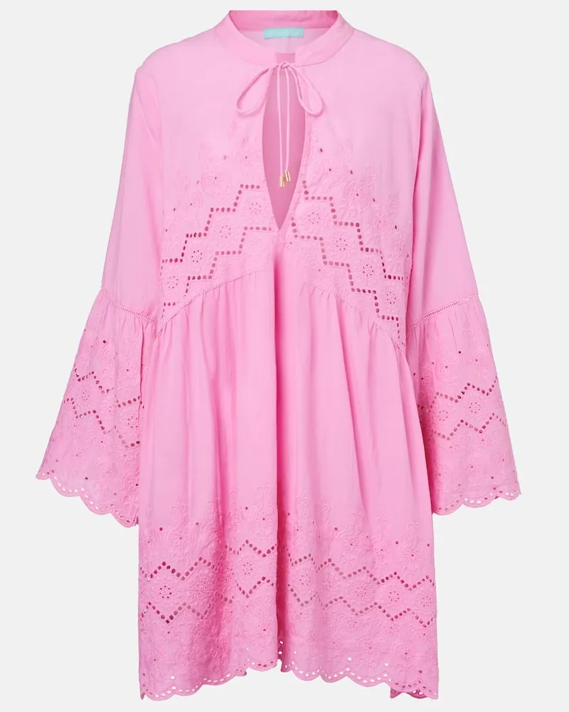 Melissa Odabash Caftano Sebenna in cotone Rosa