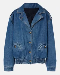 Blazé Milano Blazé Milano Bomber Nariida Sapphire di jeans Blu