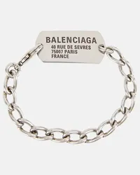 Balenciaga Bracciale a catena Argento