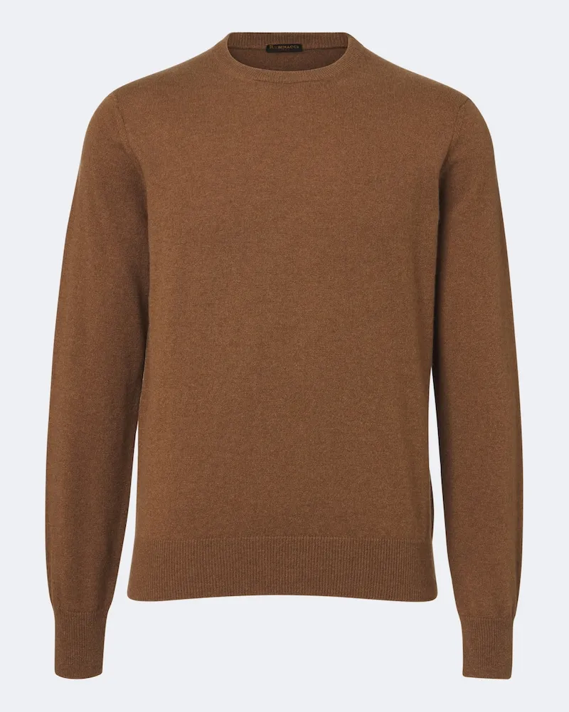 Rubinacci Pullover in cashmere Beige