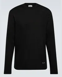 Jil Sander T-shirt in jersey di cotone Nero