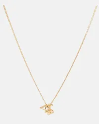 Saint Laurent Collana con pendente Oro