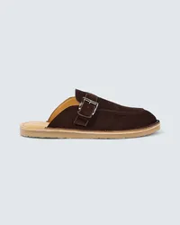 Comme des Garçons Comme des Garçons Homme Slippers in suede Marrone