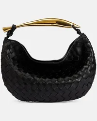 Bottega Veneta Borsa Sardine Small in pelle Nero