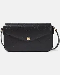 Gucci Borsa a tracolla GG Mini in pelle Nero