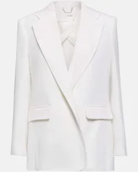 Chloé Chloé Blazer in lana e cashmere Bianco