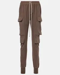 Rick Owens DRKSHDW - Pantaloni cargo Mastodon Megacargo Marrone