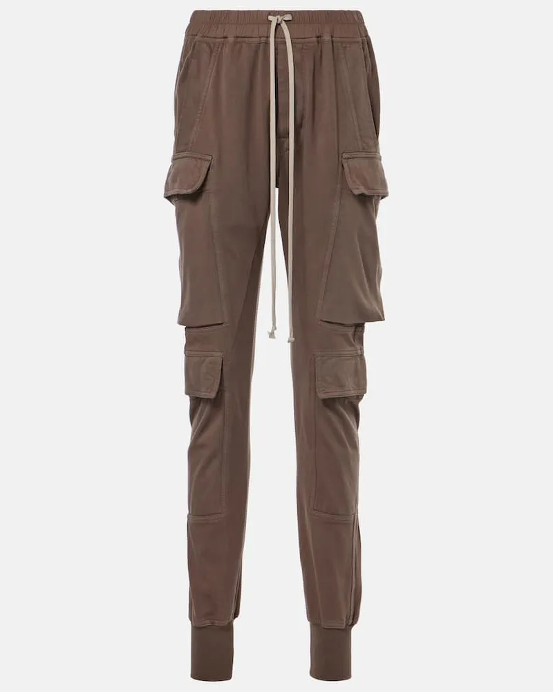 Rick Owens DRKSHDW - Pantaloni cargo Mastodon Megacargo Marrone