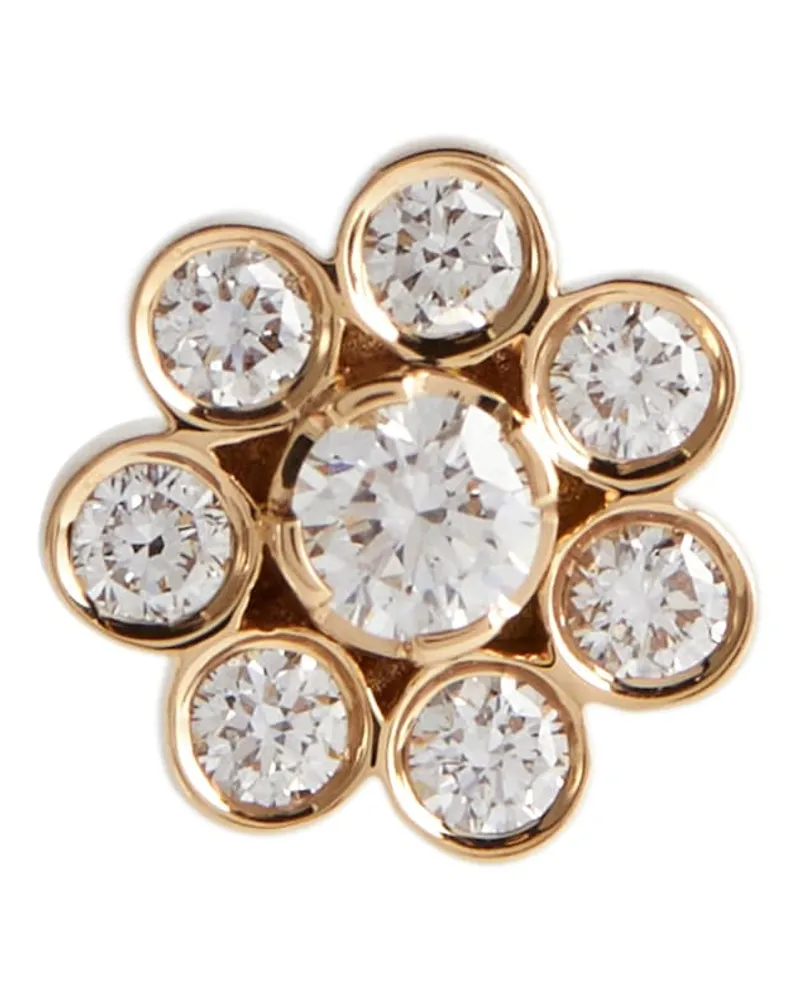Sophie Bille Brahe Orecchino singolo Bellis in oro 18kt con diamanti Oro