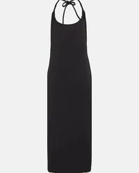 Proenza Schouler White Label - Abito midi in jersey di cotone Nero