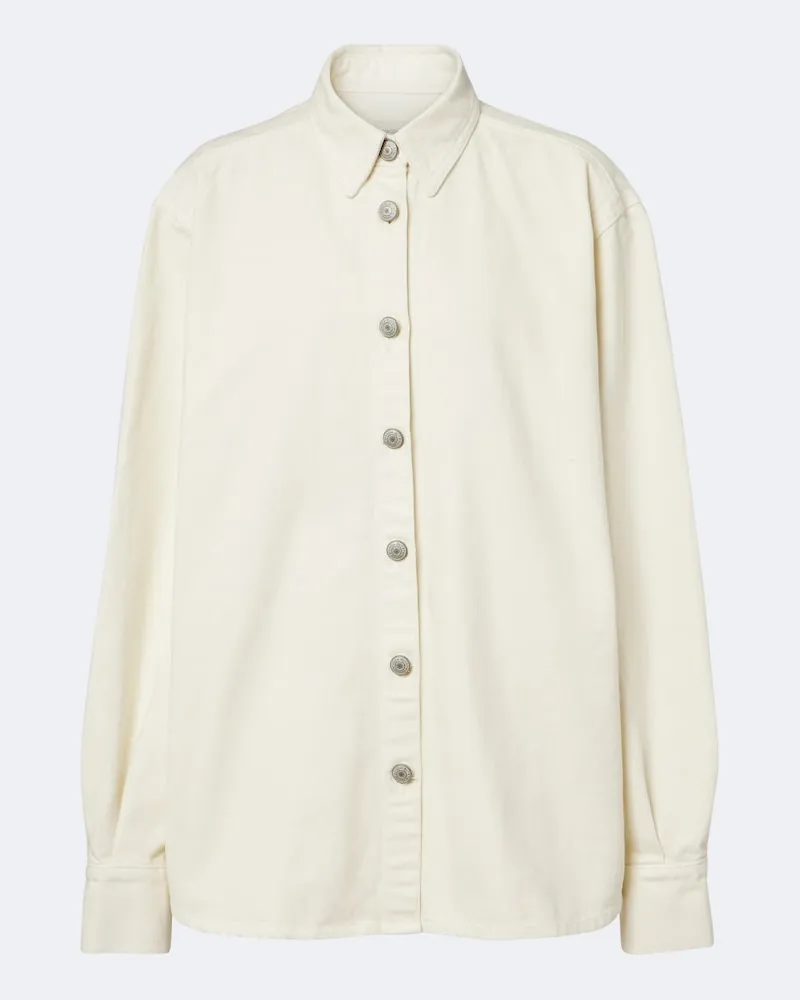 Magda Butrym Camicia di jeans Beige