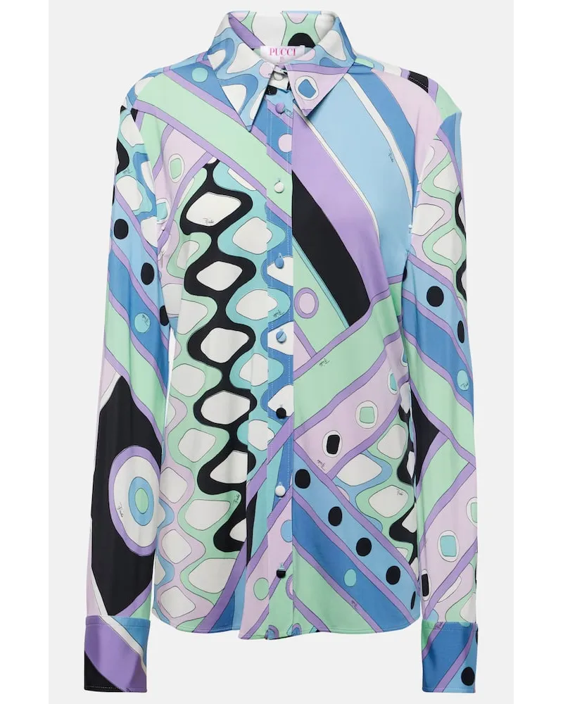 Emilio Pucci Camicia Vivara Multicolore