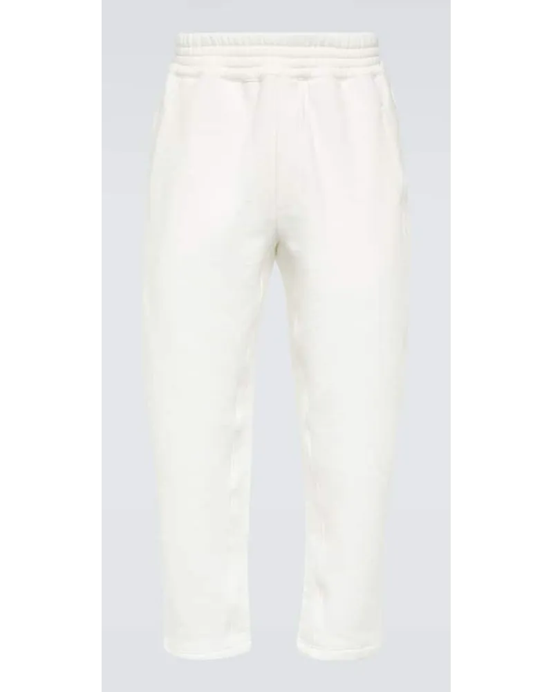 The Row Pantaloni sportivi Koa in misto cotone Bianco