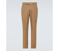 Pantaloni regular in jacquard GG