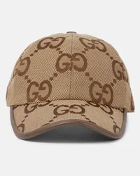 Gucci Cappello in canvas GG Supreme Beige