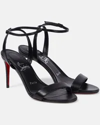 Christian Louboutin Sandali Loubigirl 85 in pelle Nero