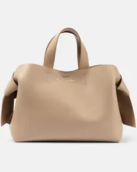 Acne Studios Borsa Musubi Medium in pelle Beige