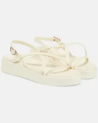 Ancient Greek Sandals Sandali Silia in pelle con platform Neutro