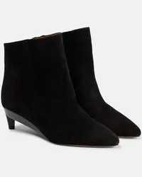 Isabel Marant Stivaletti Deyan in suede Nero