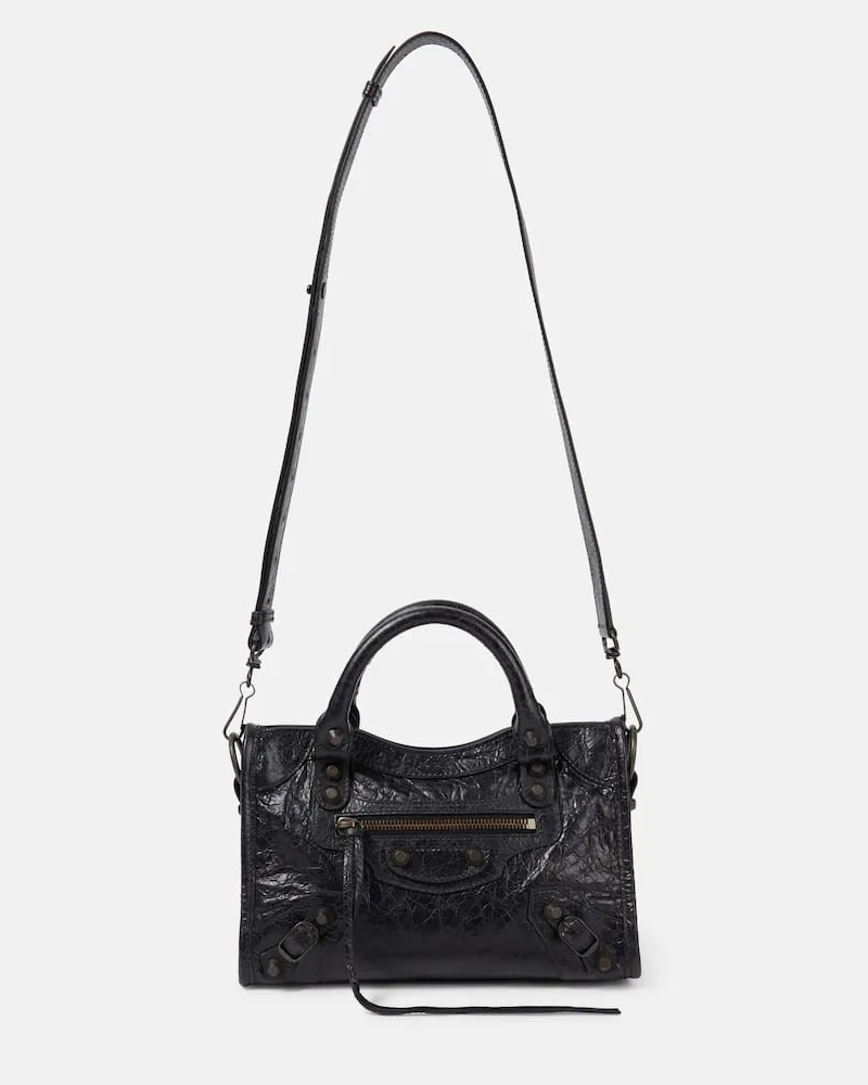 Balenciaga Borsa Le City Mini in pelle Nero