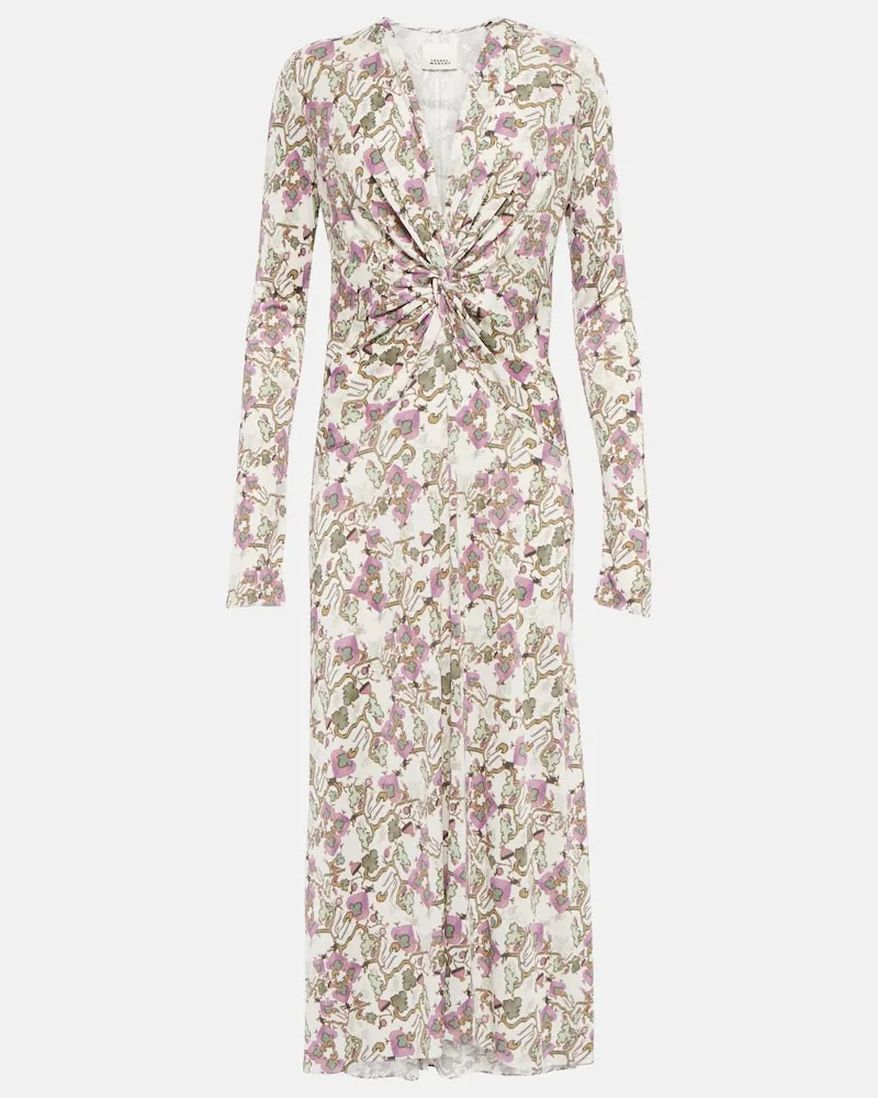 Isabel Marant Abito midi Janevea Bianco