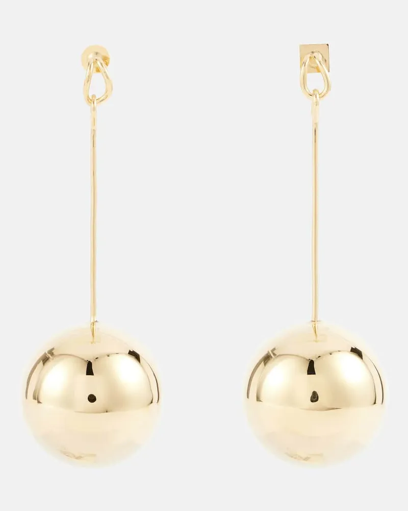 Jacquemus Orecchini Les Grandes Boucles Nodo Oro