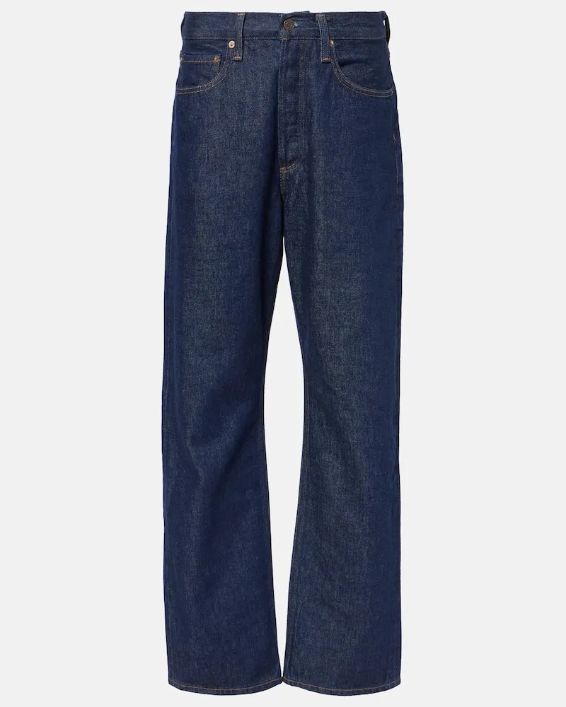 AGOLDE Jeans regular Kelly a vita alta Blu